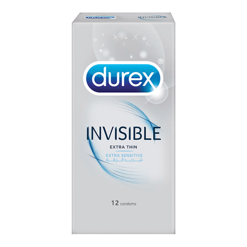 Durex Invisible 12 Condoms Box