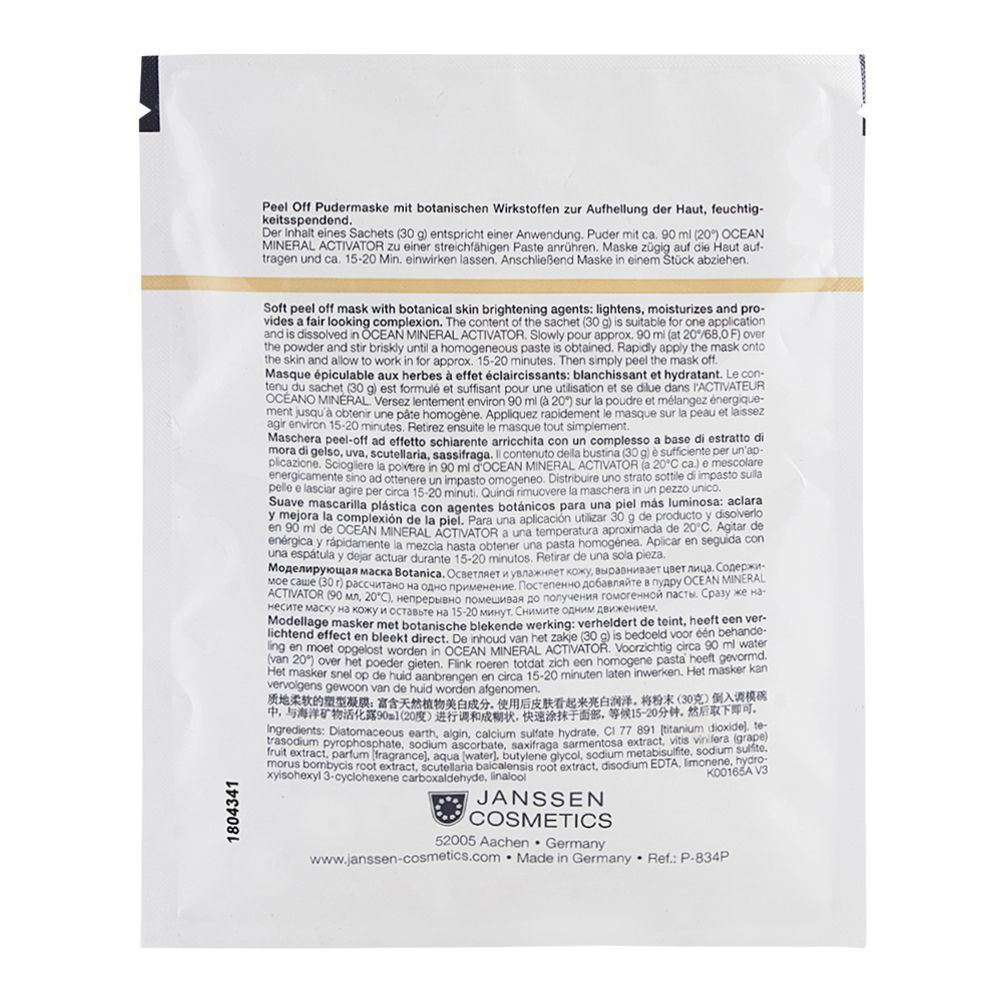 Janssen Botanica White Peel Off Mask