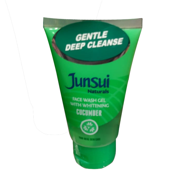 Junsui Naturals Face Wash Gel With Whitening Cucumber