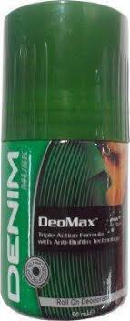 Denim Musk Deomax 24h Action Roll On Deodorant 50 ML