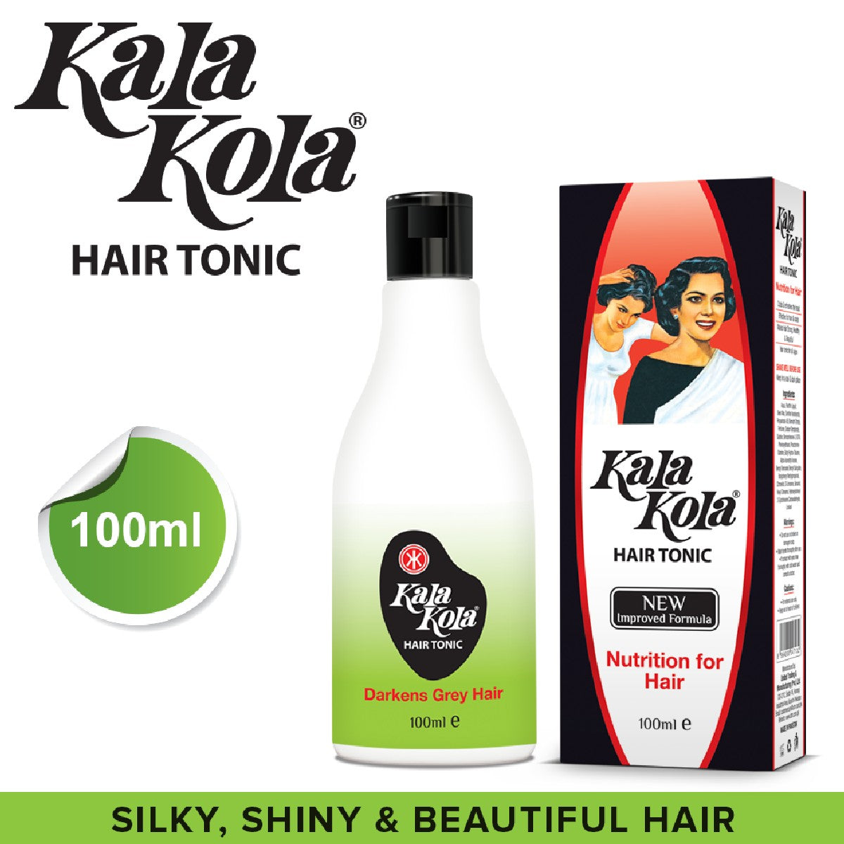 KalaKola Hair Tonic Darkens Grey Hair