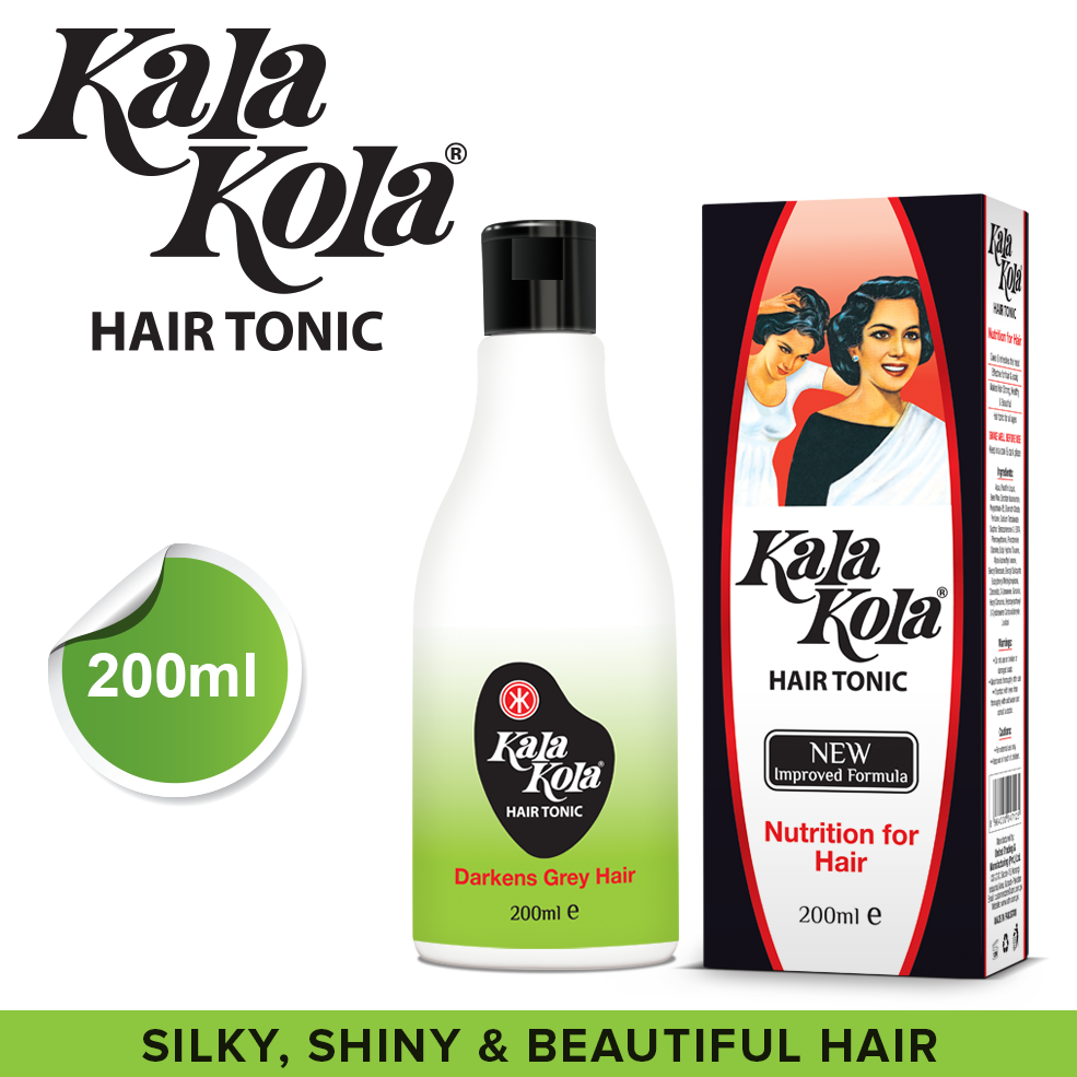 KalaKola Hair Tonic Darkens Grey Hair