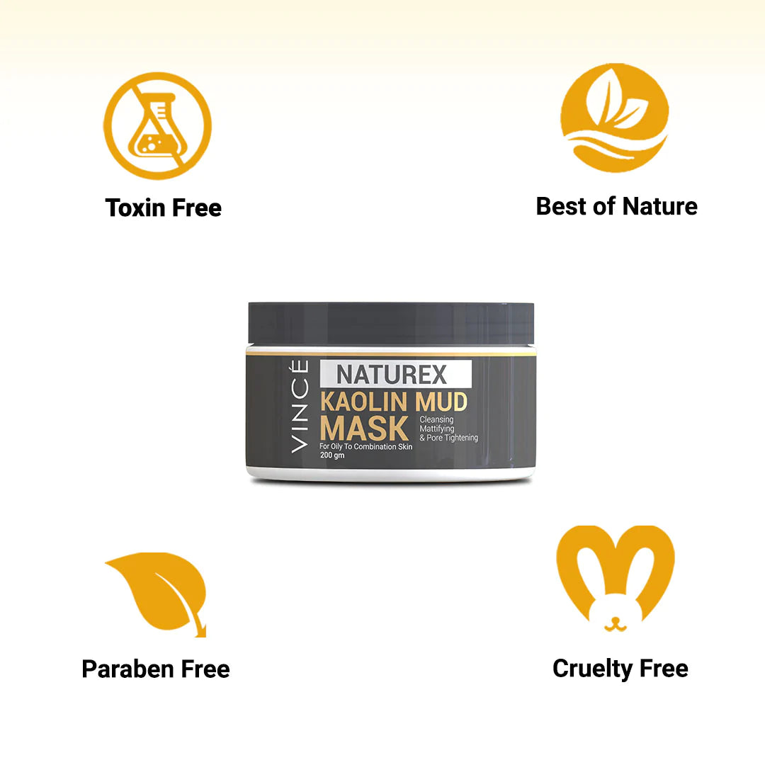 Vince Kaolin Mud Mask 200 GM