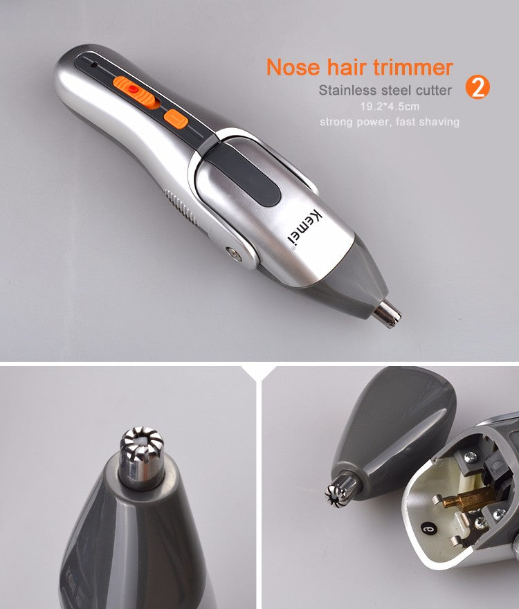 Kemei 8 in 1 Grooming Kit Hair Clipper Nose Trimmer KM-680A