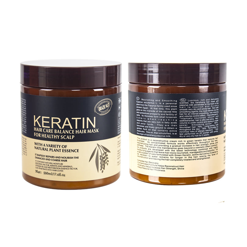 Keratin Hair Care Balance Hair Mask & Treatment For Healthy Scalp 500 ML
