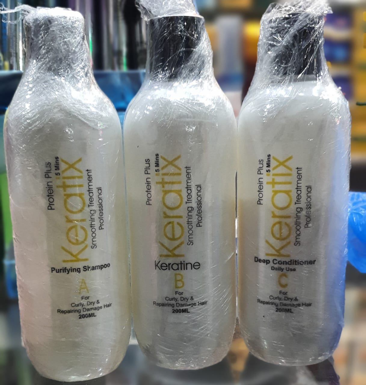 Protein Plus Keratix  Smoothing Treatment  Kit