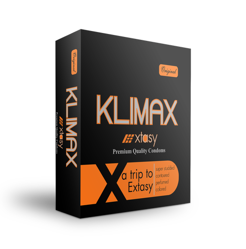 Klimax Extasy 2 Pcs - Super Studded And Contoured Condoms