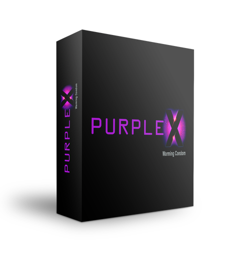 Klimax Purple X 2 Pcs - Warming Gel Condoms