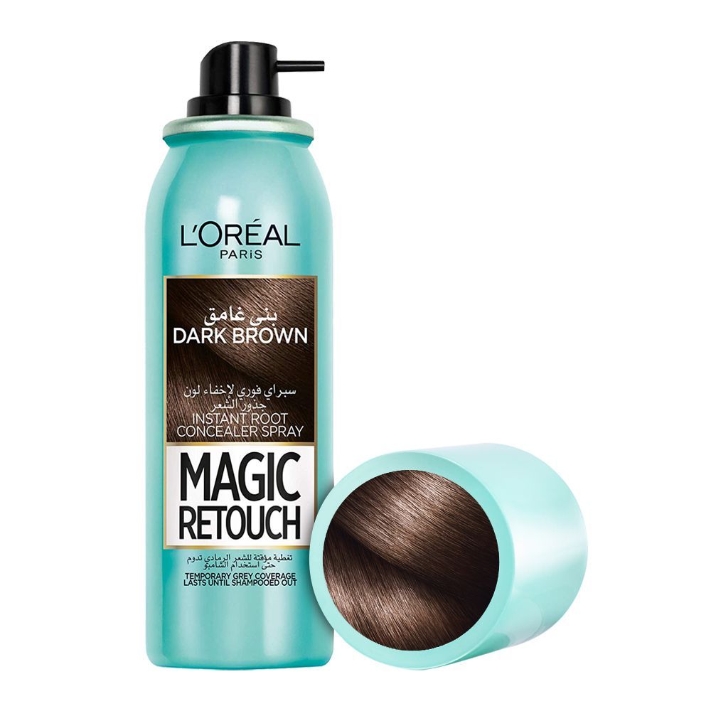 L'Oreal Paris Magic Retouch Instant Root Concealer Spray 02 Dark Brown 75 ML