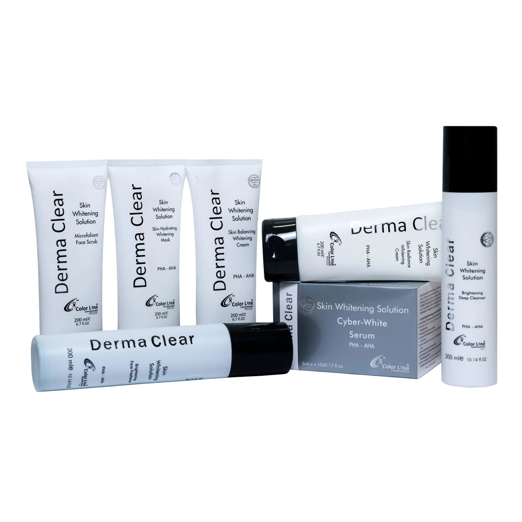 Derma Clear Advance Whitening Treatment Facial Kit Large
