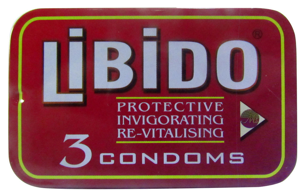 Libido Protective Invigorating 3 Condoms tin pack