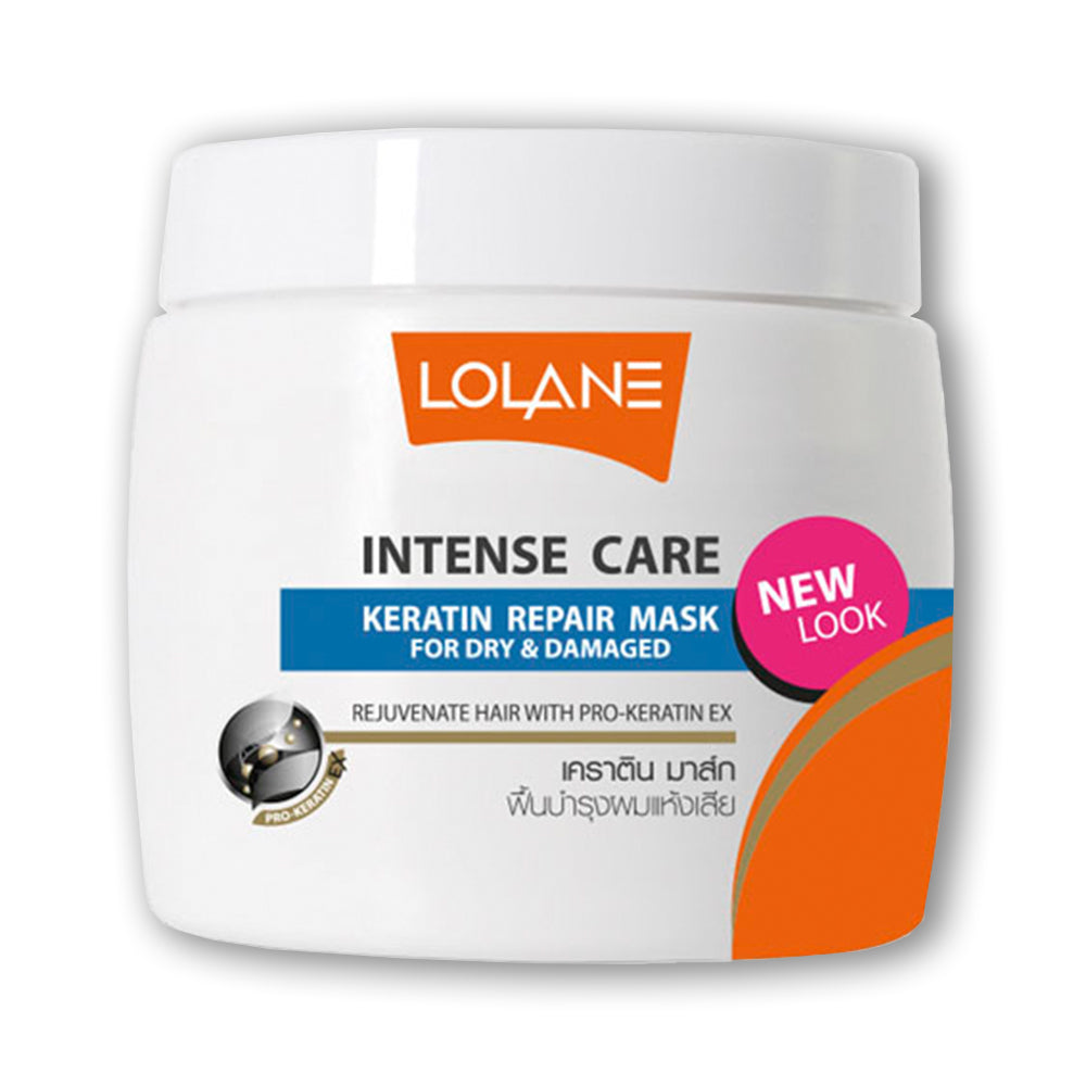 Lolane Intense Care Keratin Repair Mask For Dry & Damaged Hair 200 GM