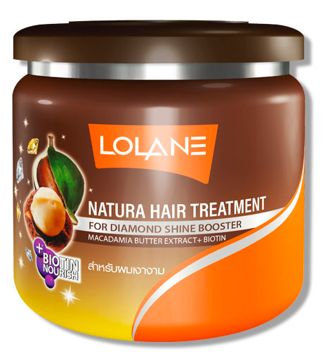 Lolane Natura Hair Treatment For Nourishing & Diamond Shine Booster