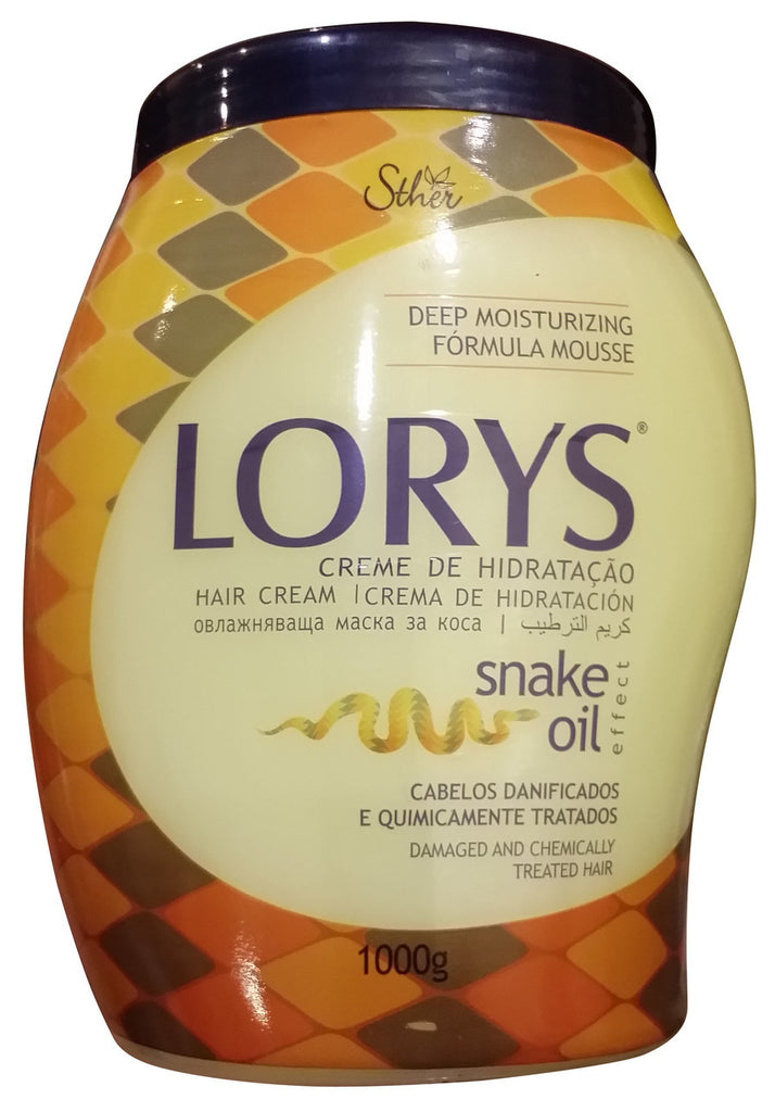 Lorys Snake Oil Deep Moisturizing Hair Cream 1 KG