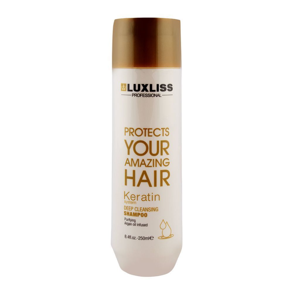 Luxliss Professional Keratin Deep Cleansing Shampoo 250 ML