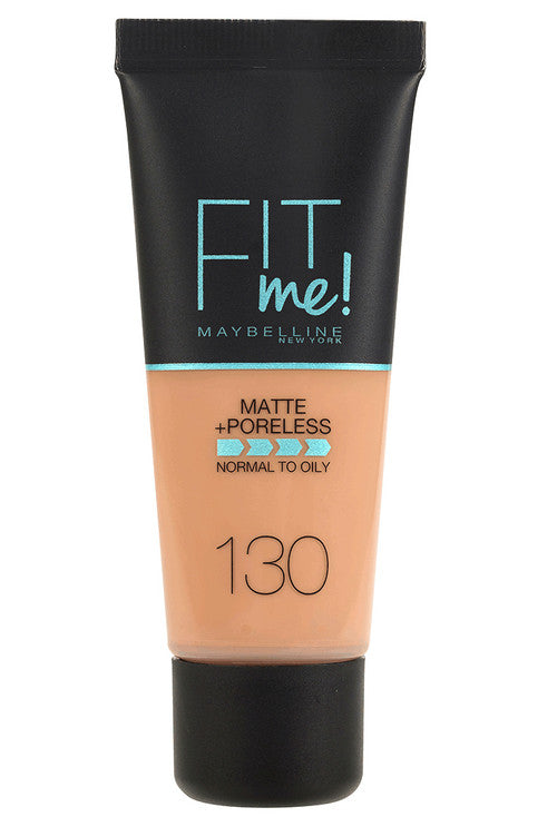 Clearance Maybelline Fit Me Matte & Poreless Foundation Buff Beige 130