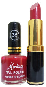 Medora Lipstick and Nail Polish Pair Pack (Multiple Shades)