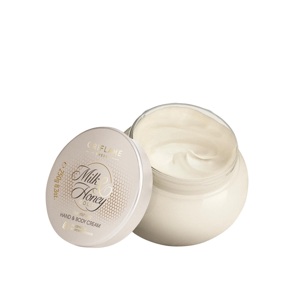 Oriflame Milk & Honey Gold Nourishing Hand & Body Cream 250 ML