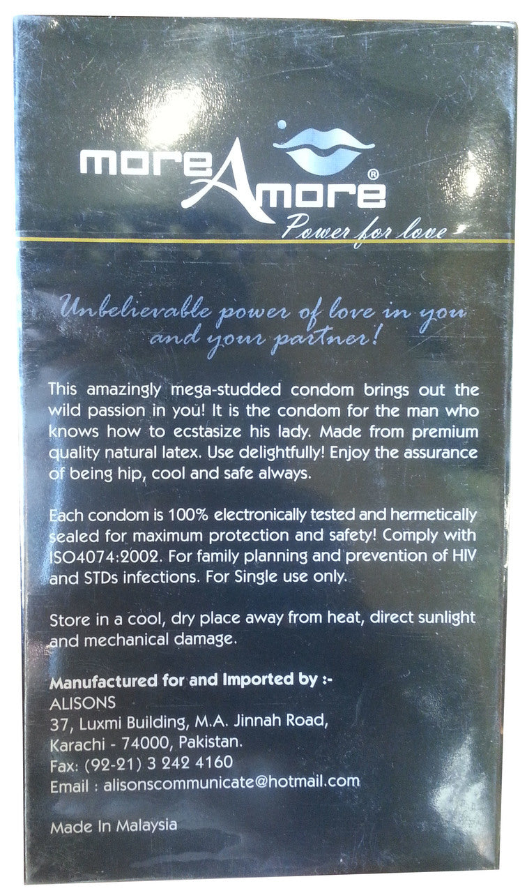 More Amore Extra Special Condoms 12 Pieces