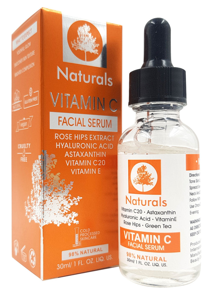 Naturals Vitamin C with Rose Hips Facial Serum 30ml