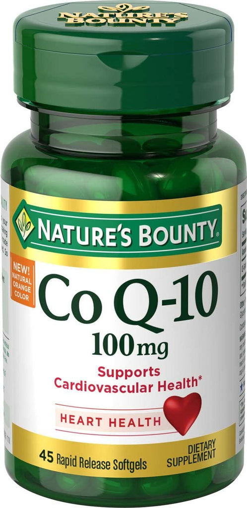 Nature's Bounty Co Q-10 100 MG 45 Rapid Release Softgels