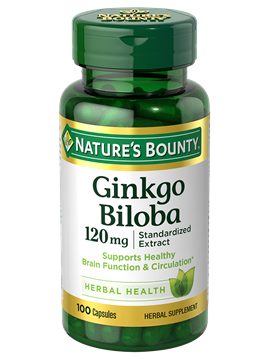 Nature's Bounty Ginkgo Biloba 120 MG 100 Caps