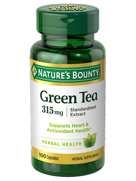 Nature's Bounty Green Tea Extract 315 MG 100 Caps