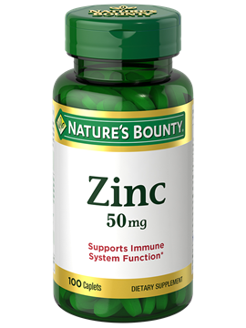 Nature's Bounty Zinc 50 MG 100 Cap