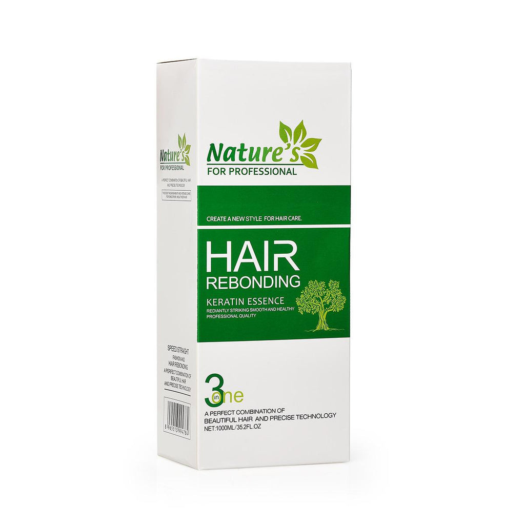 Nature's Professional Hair Rebonding 3 in 1 Keratin Essence 1000 ML