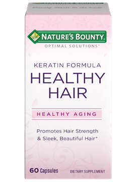 Nature's Bounty Keratin Formula Healthy Hair 60 Caps