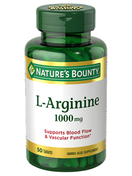 Nature's Bounty L-Arginine 1,000 MG 50 Tabs