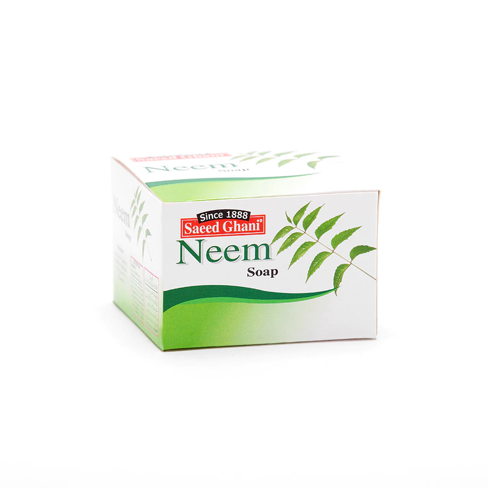 Saeed Ghani Anti Acne 100% Pure Neem Handmade Soap 90 GM