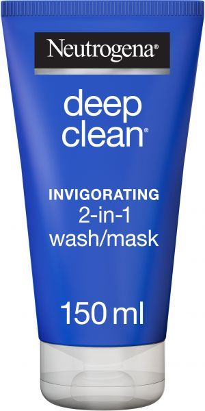 Neutrogena Deep Clean Invigorating 2-in-1 Wash/Mask 150 ML