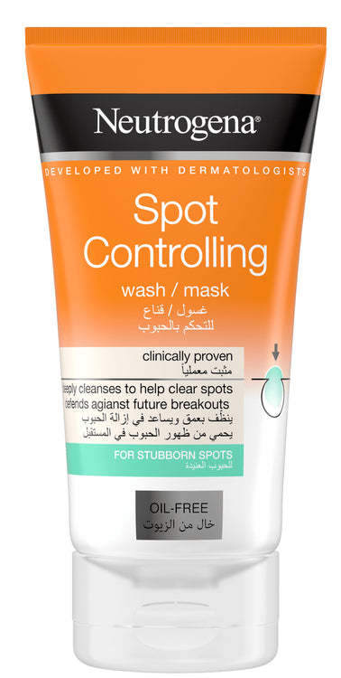 Neutrogena Spot Controlling 2-in-1 Face Wash Mask 150 ML