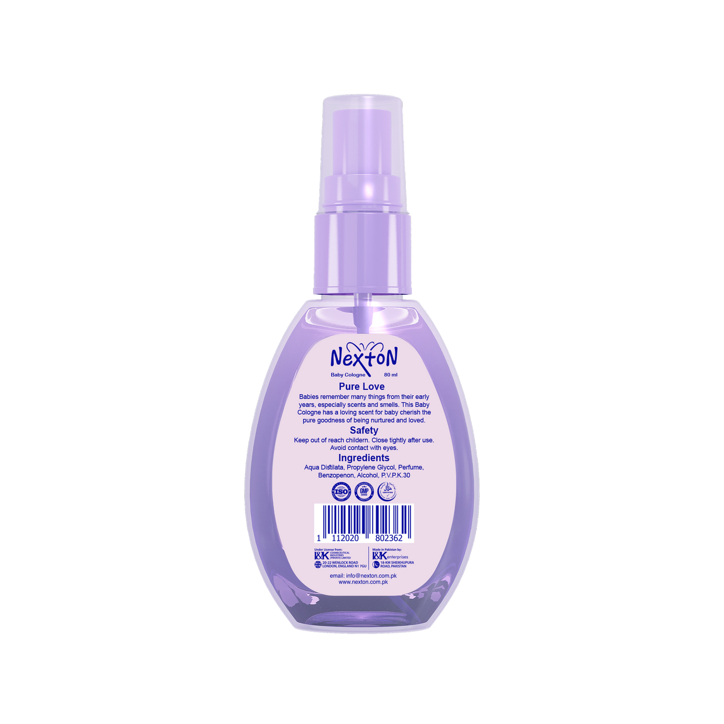 Nexton Baby Cologne Pure Love 80 ML