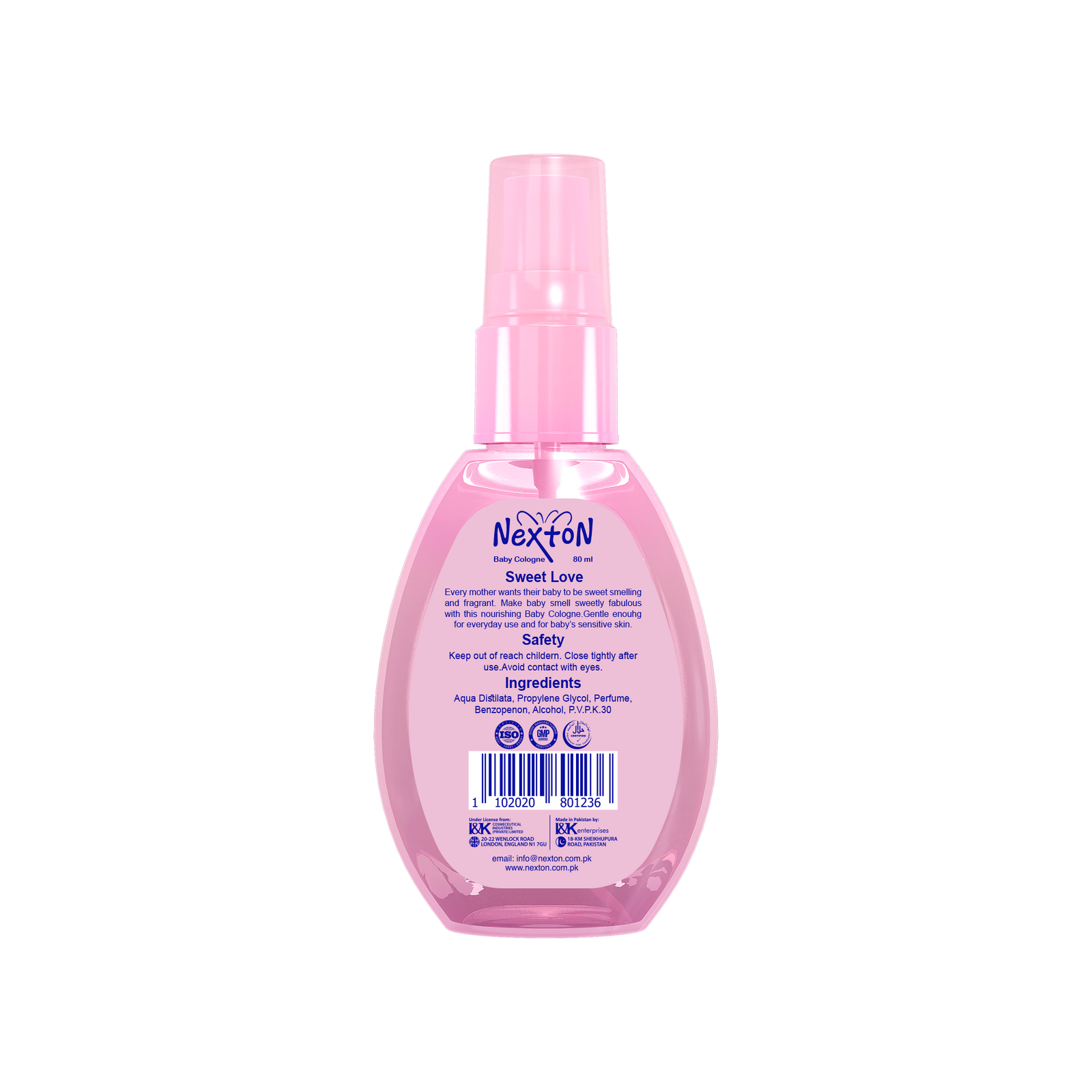 Nexton Baby Cologne Sweet Love 80 ML