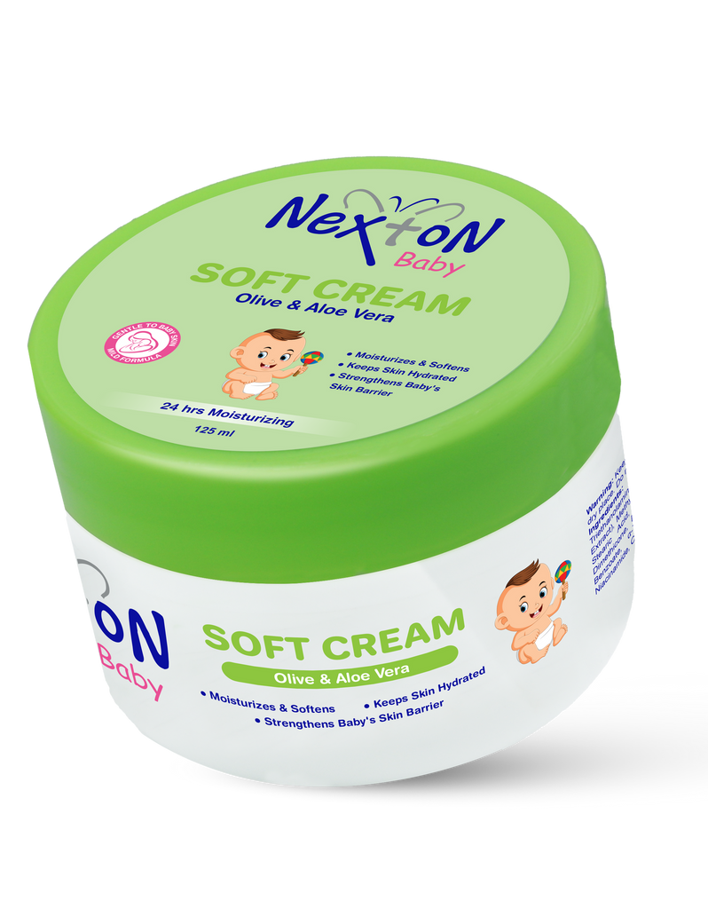 Nexton Baby Soft Cream Olive & Aloe Vera 125 ML