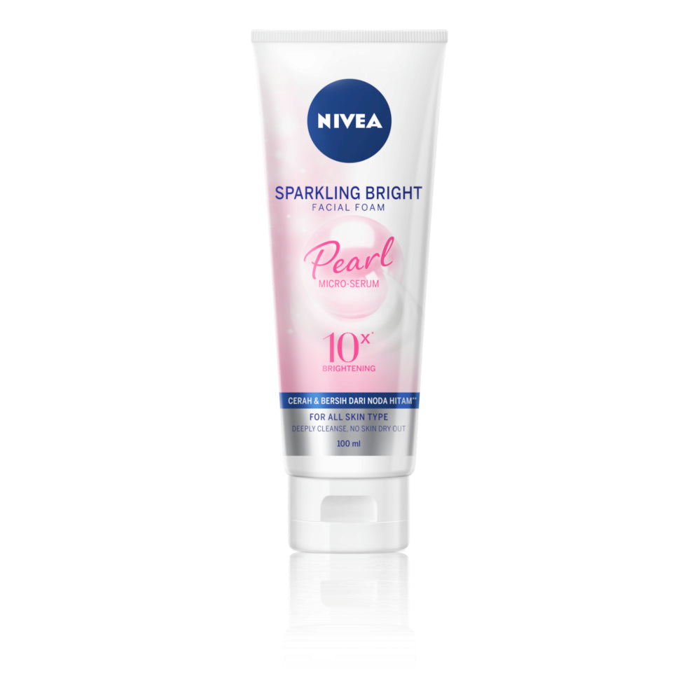 Nivea Sparkling Bright Facial Foam Pearl Micro Serum 100 ML