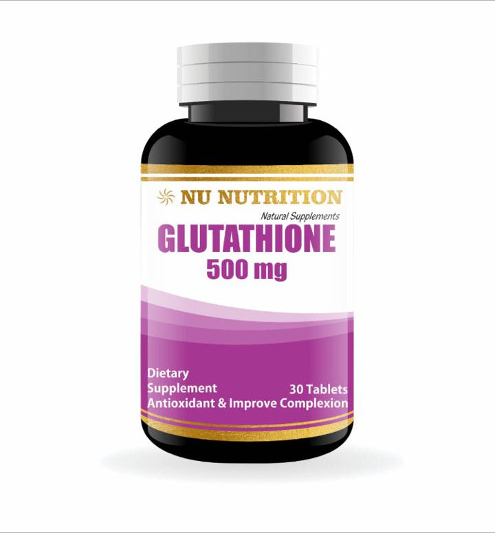 Nu Nutrition Glutathione 500 MG 30 Tablets