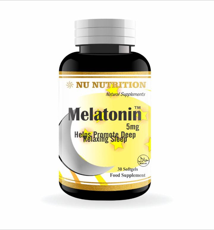 Nu Nutrition Melatonin 5 MG 30 Softgels