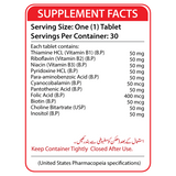 Nutrifactor B-50 B-Complex 30 Tabs