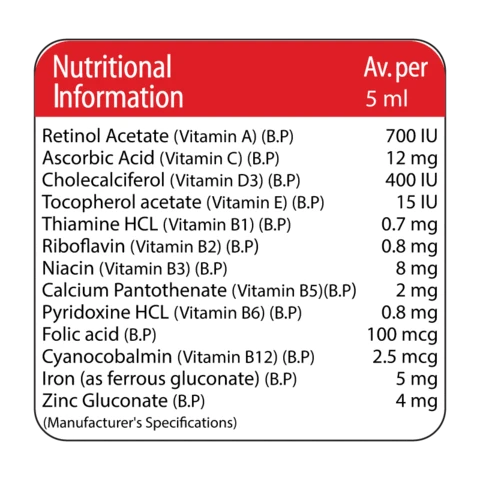 Nutrifactor Bio Grow Syrup 120 ML