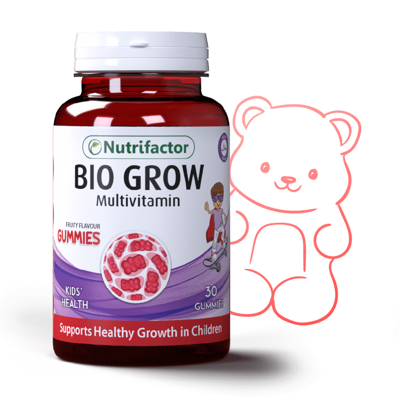 Nutrifactor Bio Grow Children's Multivitamins 30 Gummies