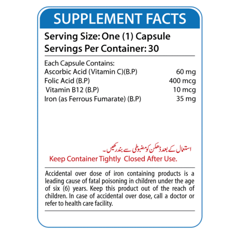 Nutrifactor Fero Gentle Iron 30 Cap