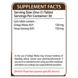 Nutrifactor Ginkgo Focus 30 Tabs