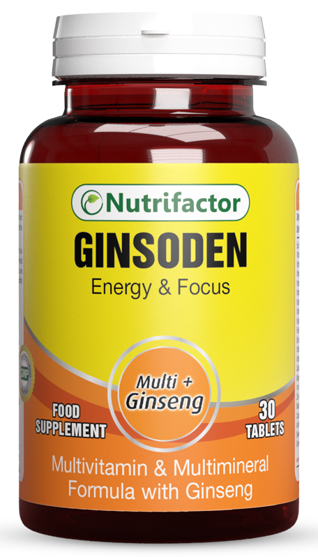 Nutrifactor Ginsoden 30 Tablets