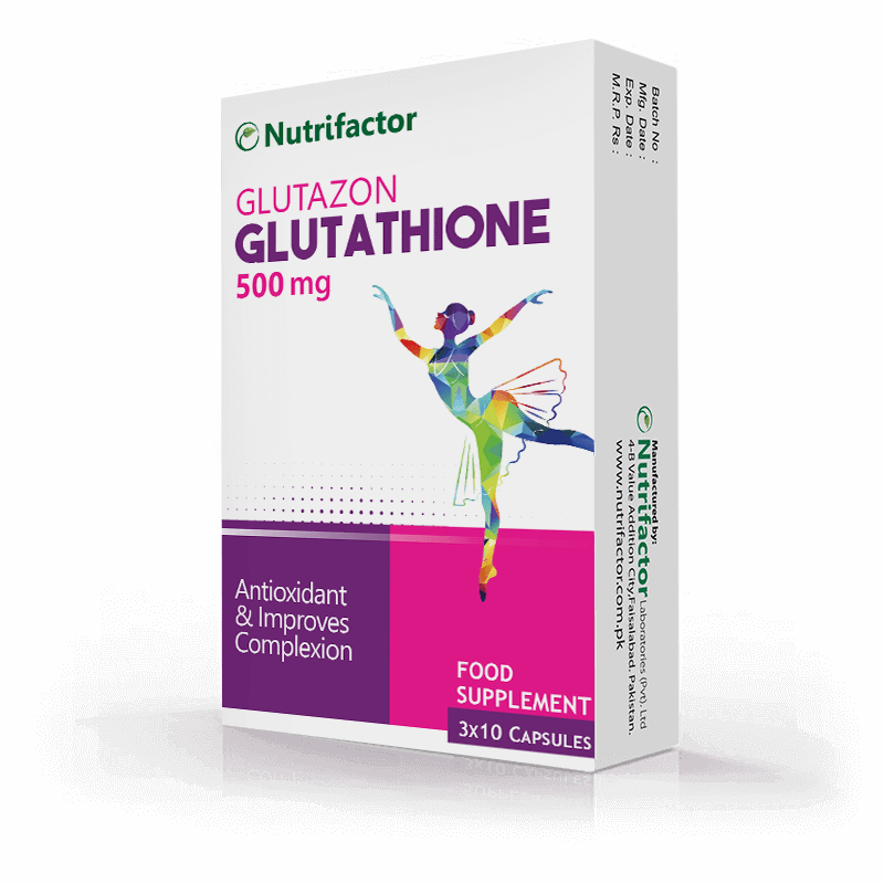 Nutrifactor Glutazon Glutathione 500 MG 30 Cap