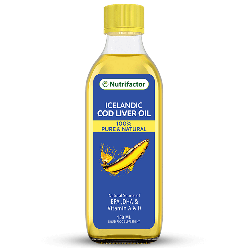 Nutrifactor Icelandic Cod Liver Oil 150 ML