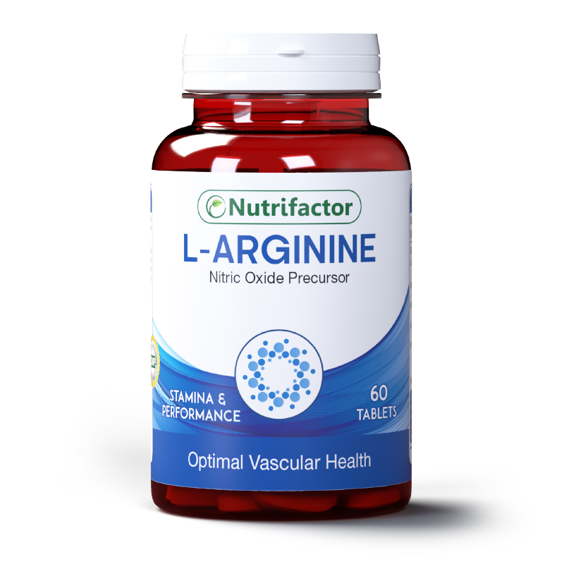 Nutrifactor L-Arginine Nitric Oxide Precursor 60 Tablets
