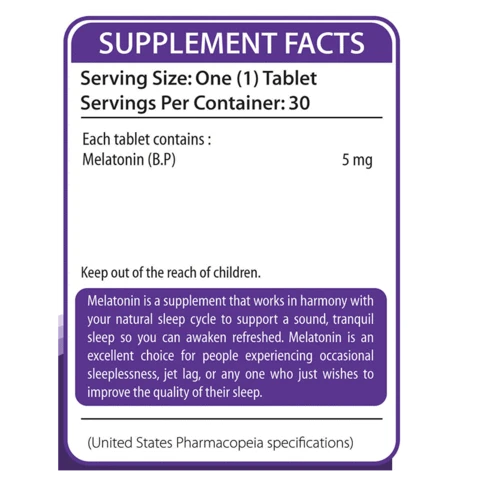 Nutrifactor Melatonix Melatonin 5 MG 30 Tablets